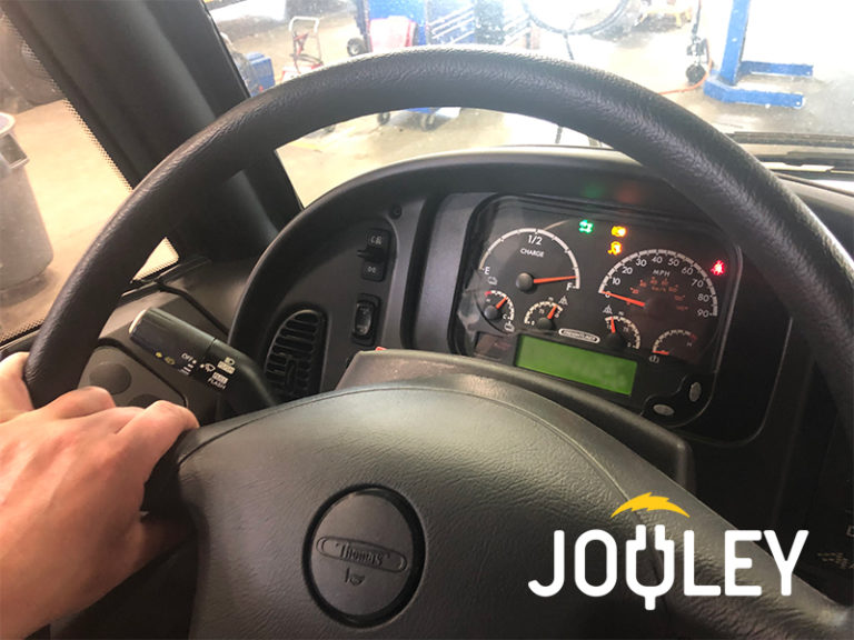 Jouley Electric School Bus Steering Wheel Sonny Merryman Inc.