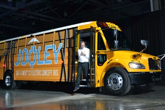 Thomas Built Reveals New Electric School Bus