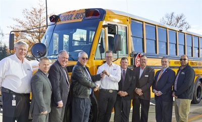 Thomas Built Buses Delivers First School Bus With DD5 Engine to Virginia Customer