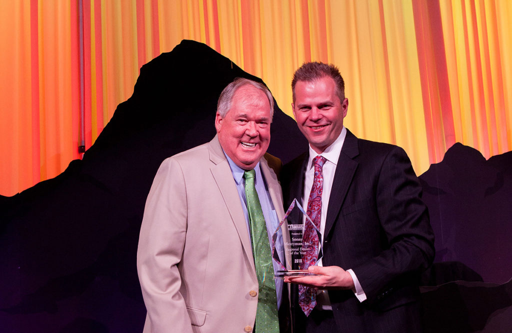 Sonny Merryman Recognized as Top 5 Thomas Dealer for Second Consecutive Year