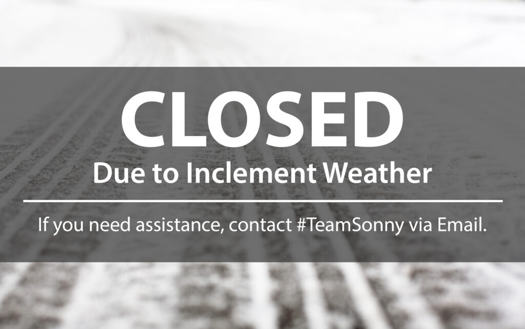 Some Sonny Merryman Centers Closed 2/18