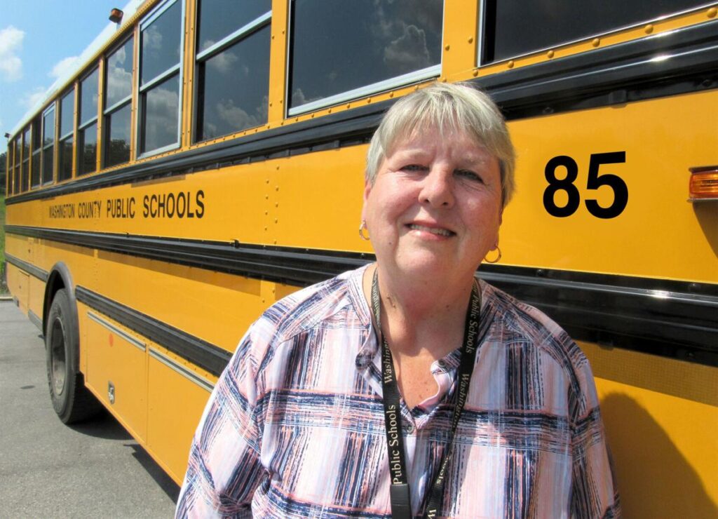 Washington County school bus driver on job for 49th year