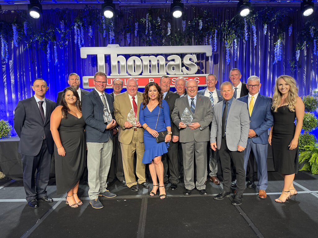 Sonny Merryman and Team Receive Top Honors at Annual Thomas Dealer Meeting